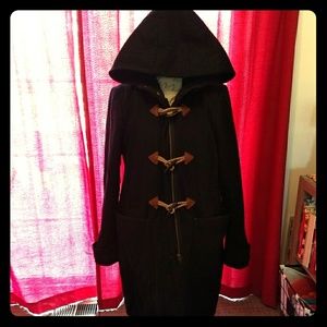 Womens Jcrew Duffle Coat size 14